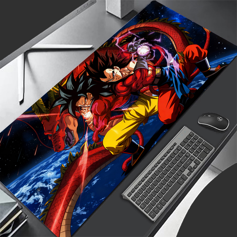 Gaming Keyboard And Mouse Pad - Keyboard Pad Computer Goku Extended Mousepad