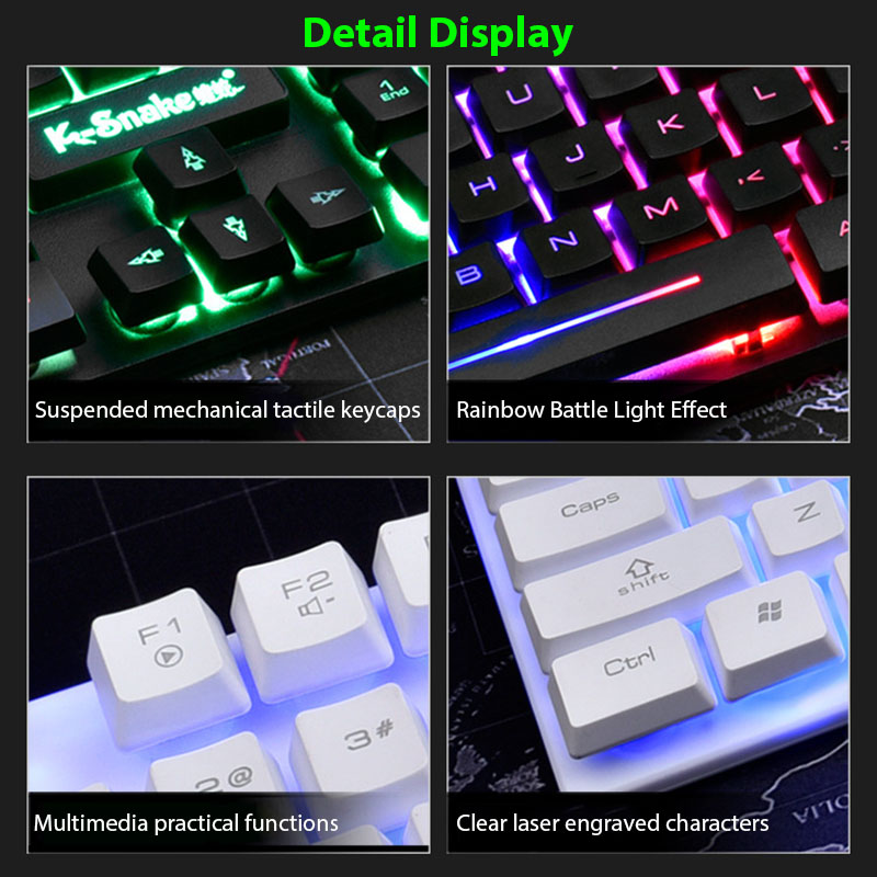 KM320 Keyboard And Mouse Set W - Gaming Keyboard Mouse Wireless reseña y precio
