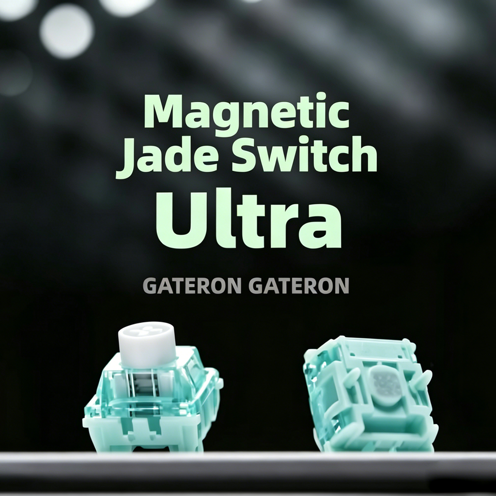 GATERON Magnetic Jade Ultra Sw - Gaming Keyboard Hall Effect Switches reseña y precio