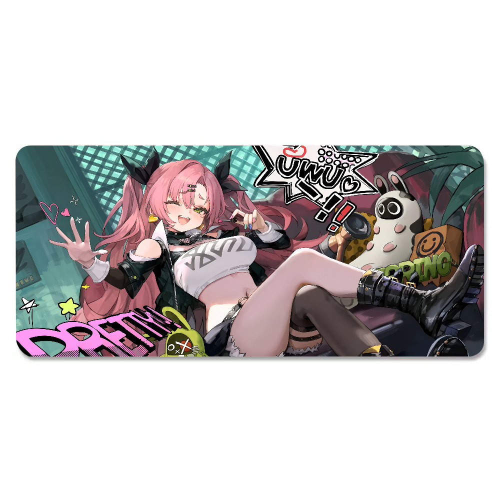 Game Zenless Zone Zero Nicole  - Gaming Keyboard And Mouse Pad reseña y precio