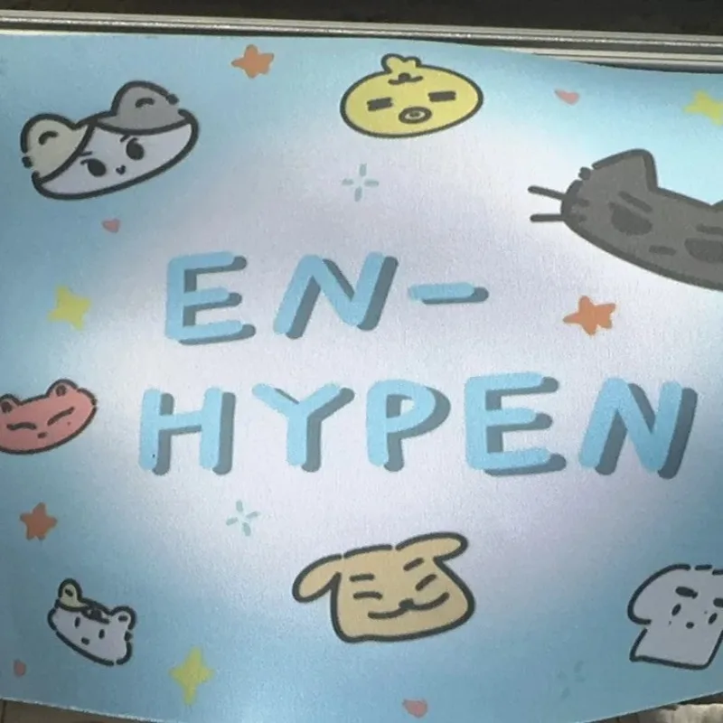 ENHYPENS Graffiti Cartoon Merc - Gaming Keyboard And Mouse Pad reseña y precio