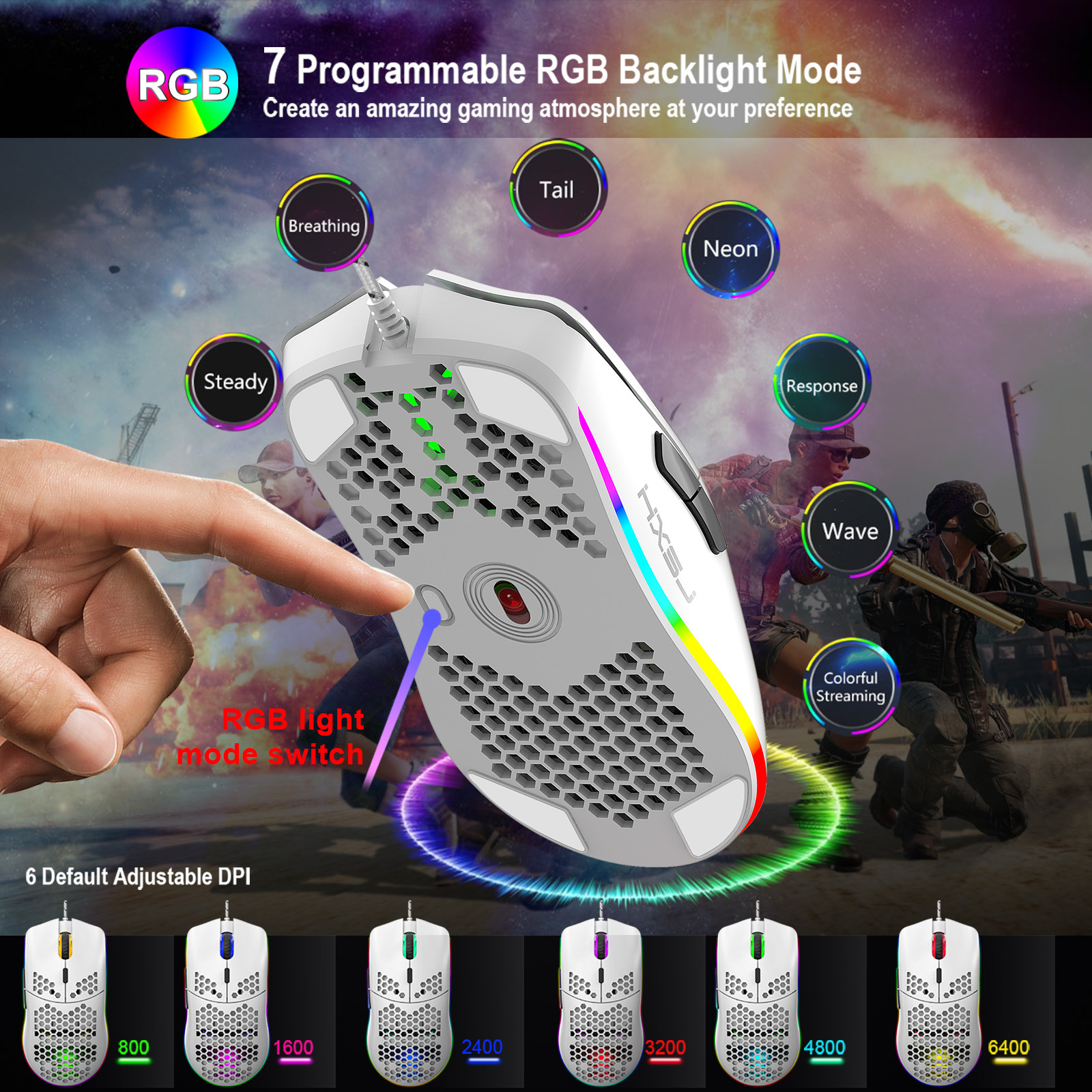 Keyboard and mouse 68key wired - Gaming Keyboard Mouse Set reseña y precio