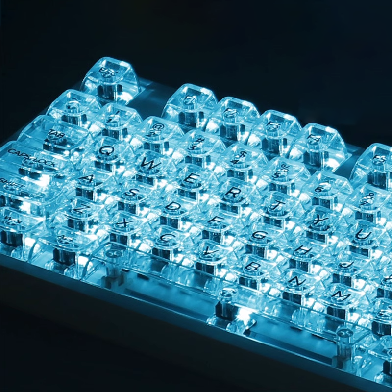 132 Keys Crystal Transparent K - Keyboard Gaming Transparent reseña y precio