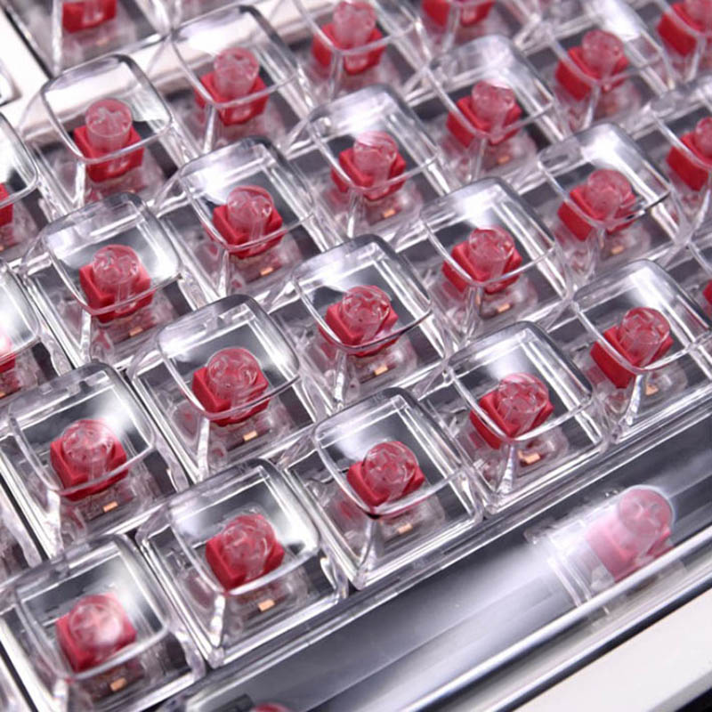 132 Keys Crystal Transparent K - Keyboard Gaming Transparent reseña y precio