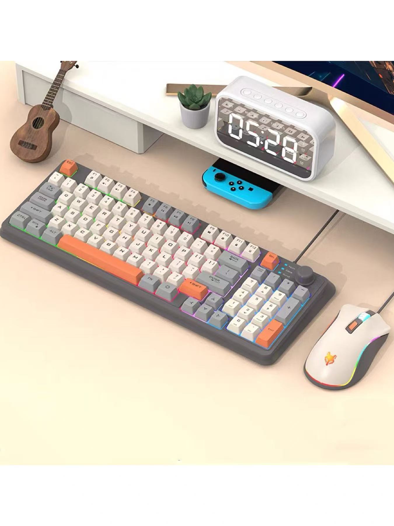 K820 USB Wired Gaming Keyboard - Gaming Keyboard Mouse Set reseña y precio