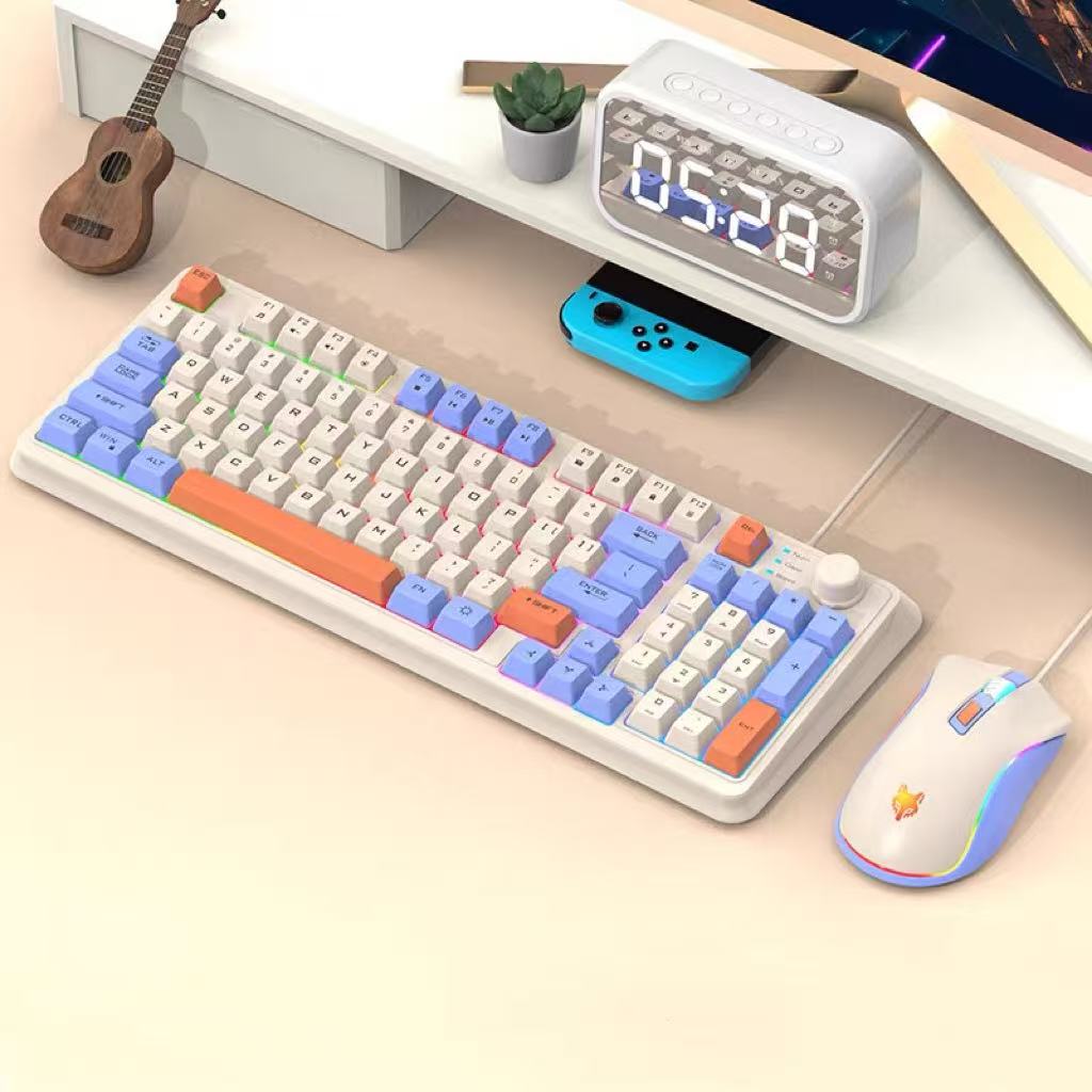 K820 USB Wired Gaming Keyboard - Gaming Keyboard Mouse Set reseña y precio