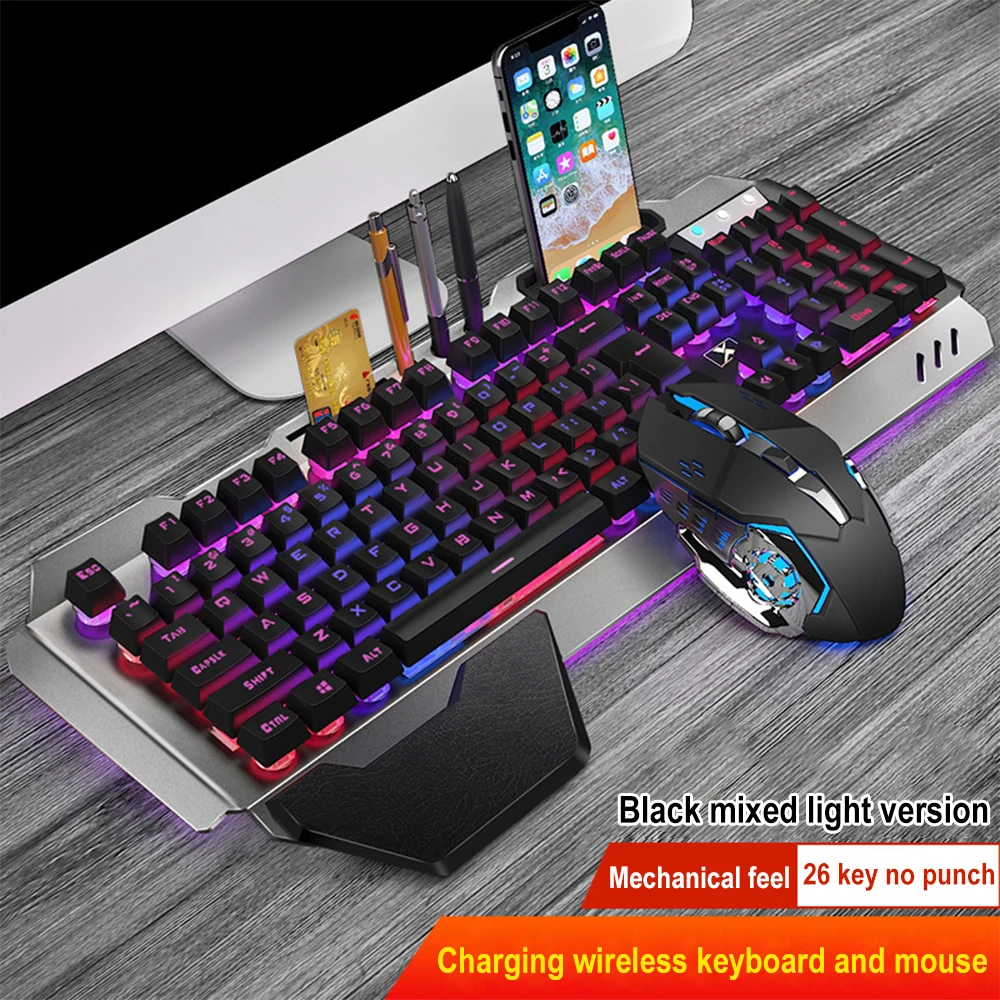 K680 Rechargeable 2.4G wireles - Gaming Keyboard Mini reseña y precio
