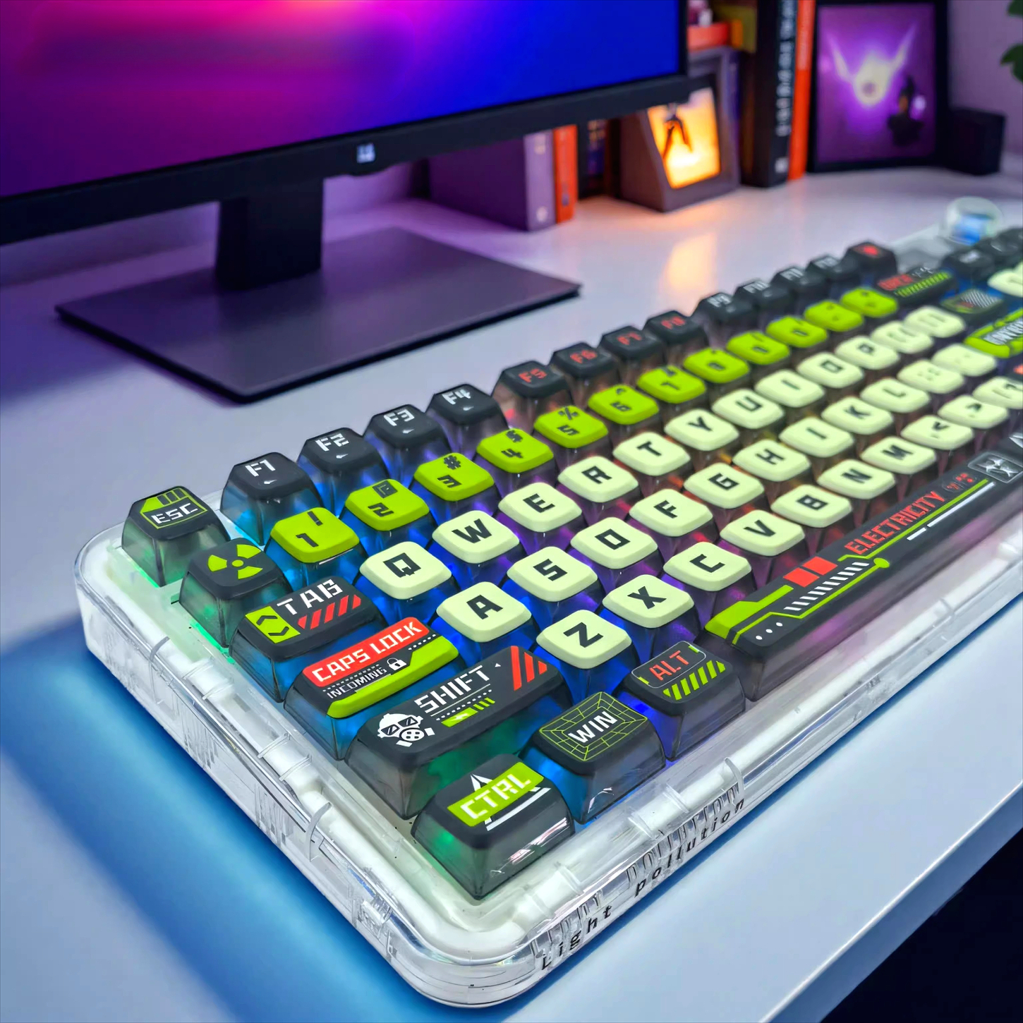 Apocalypse Biochemical, Four S - Keyboard Gaming Transparent reseña y precio