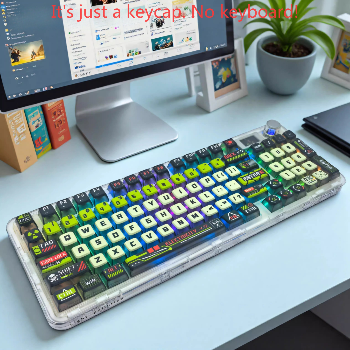Apocalypse Biochemical, Four S - Keyboard Gaming Transparent reseña y precio