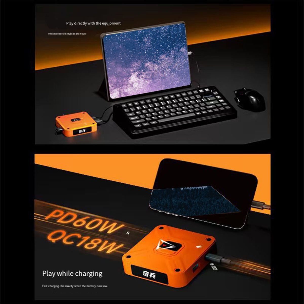 AX360M Keyboard and Mouse Adap - Gaming Keyboard And Mouse Converter For Mobile reseña y precio