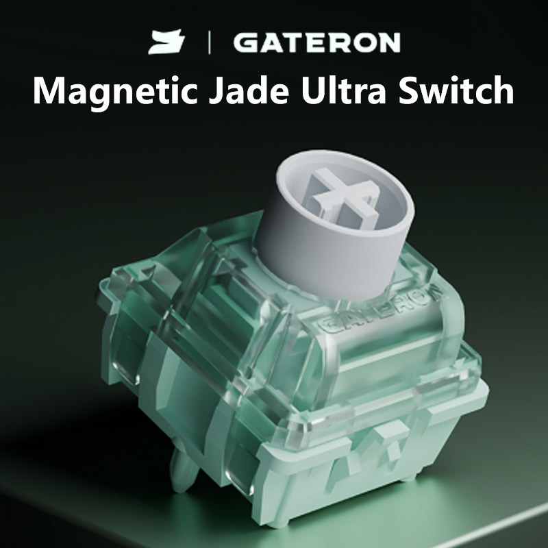 GATERON Magnetic Jade Ultra Sw - Gaming Keyboard Hall Effect Switches reseña y precio
