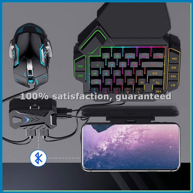Portable Mobile Gaming Keyboar - Gaming Keyboard And Mouse Converter For Mobile reseña y precio