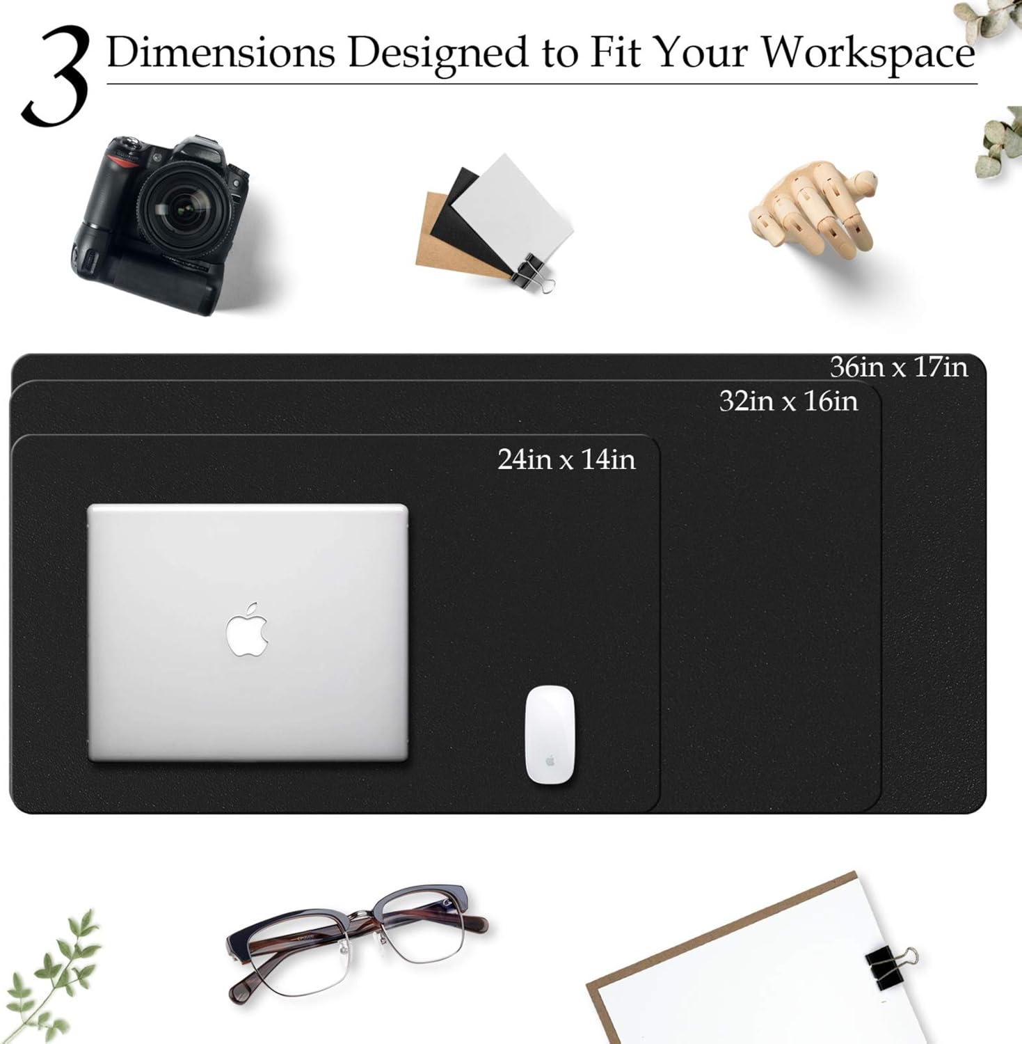 Large Size Leather Desk Pad,Of - Gaming Keyboard And Mouse Pad reseña y precio