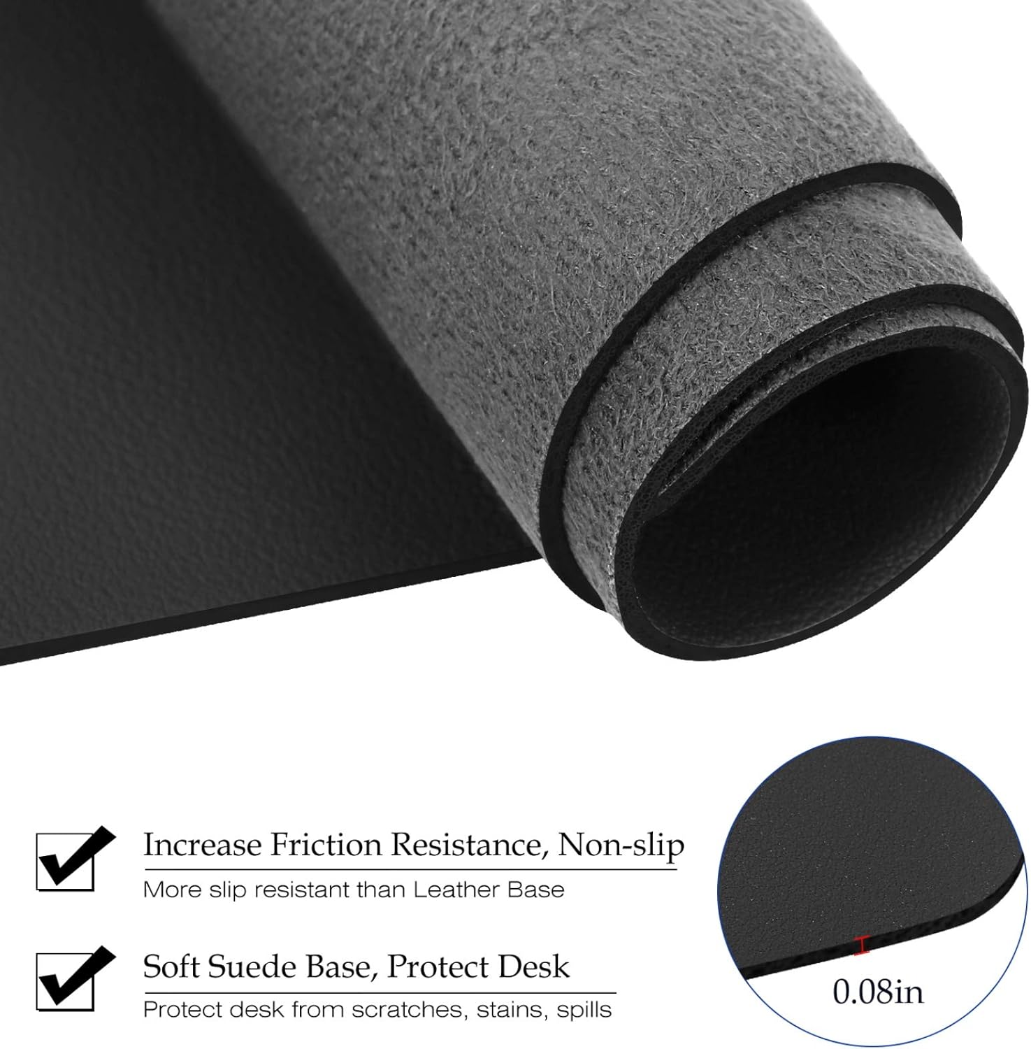 Large Size Leather Desk Pad,Of - Gaming Keyboard And Mouse Pad reseña y precio