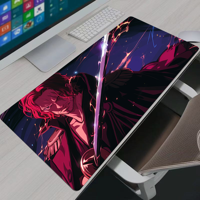 One Piece Shanks Mouse Pad Lar - Gaming Keyboard Nearby reseña y precio