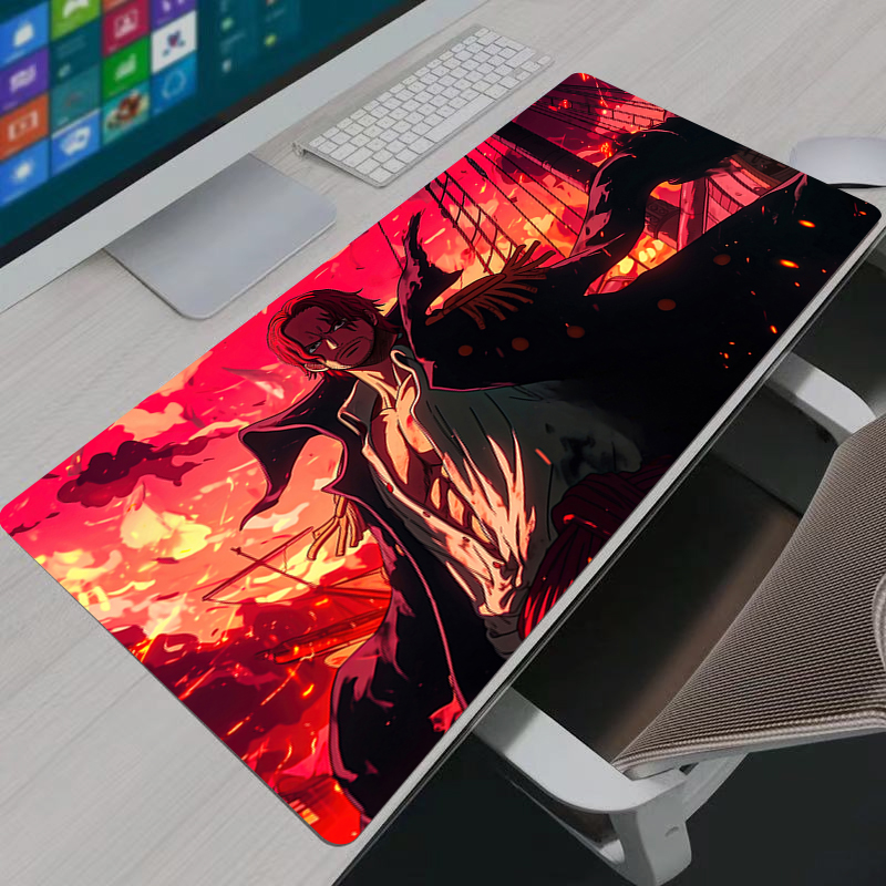 One Piece Shanks Mouse Pad Lar - Gaming Keyboard Nearby reseña y precio