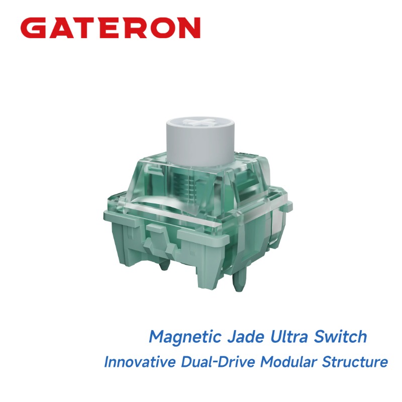 GATERON Magnetic Jade Ultra sw - Gaming Keyboard Hall Effect Switches reseña y precio