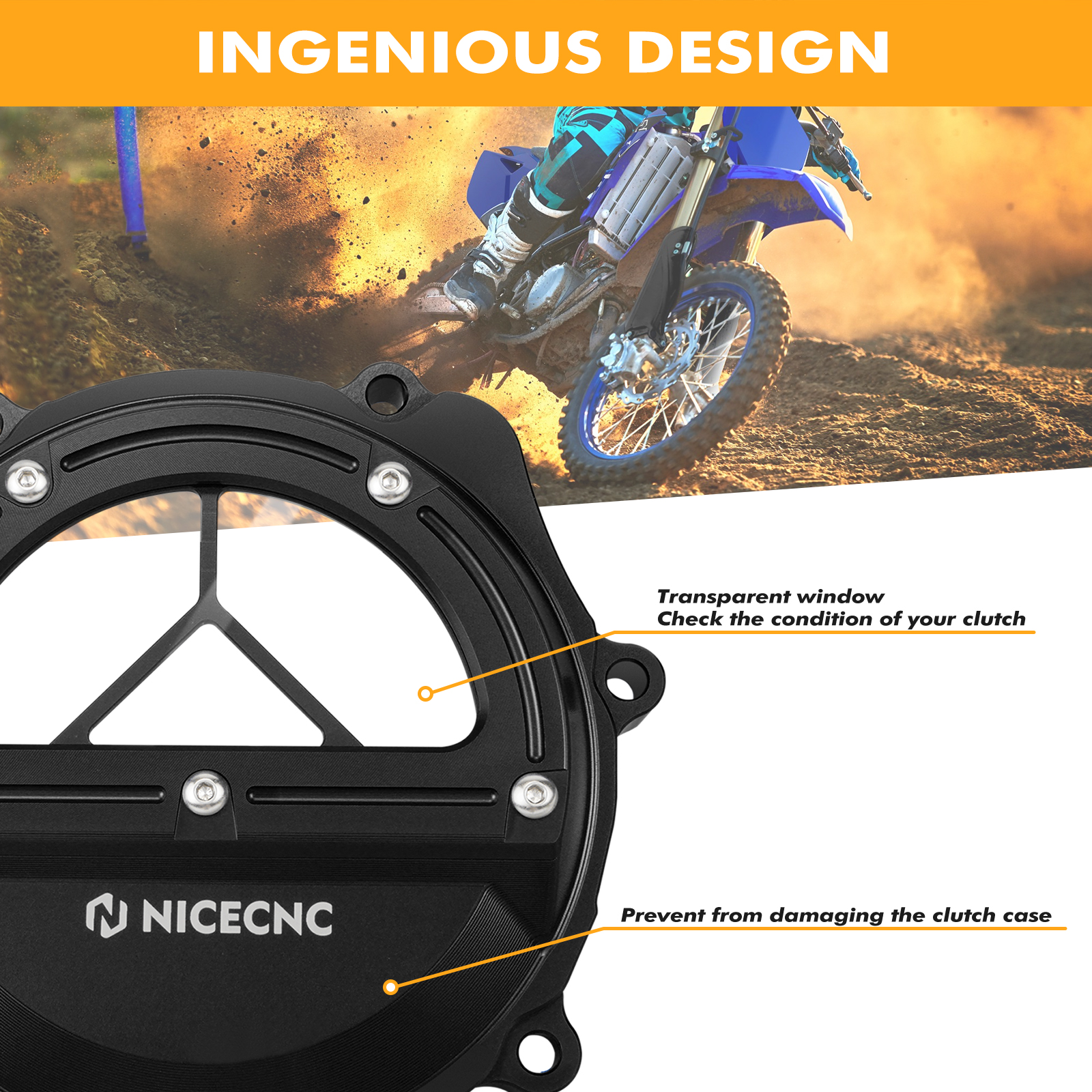 NICECNC For Yamaha YZ85 YZ 85  - Aluminum Case 65 reseña y precio