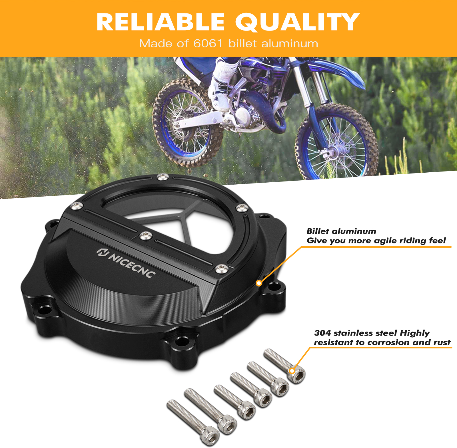 NICECNC For Yamaha YZ85 YZ 85  - Aluminum Case 65 reseña y precio