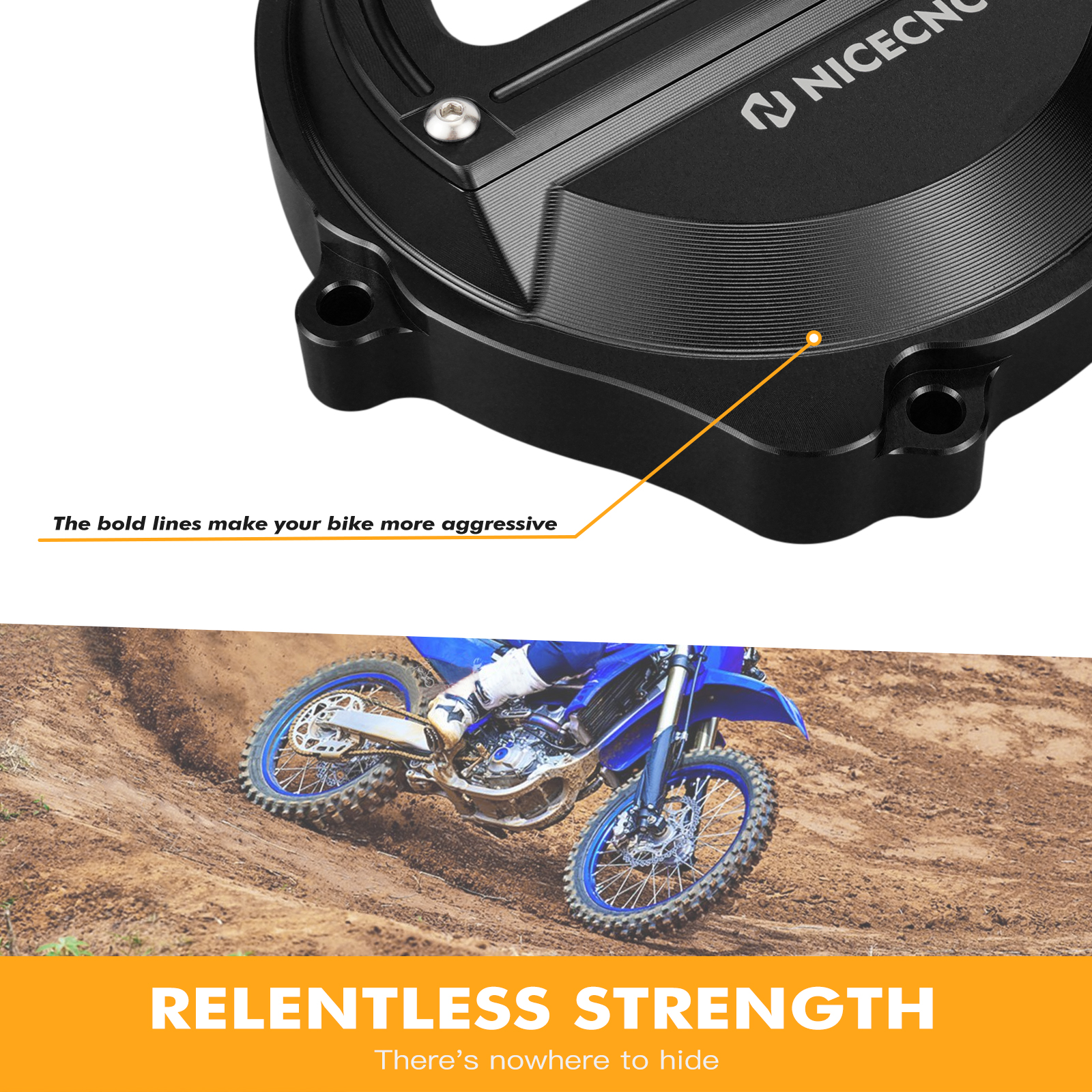 NICECNC For Yamaha YZ85 YZ 85  - Aluminum Case 65 reseña y precio