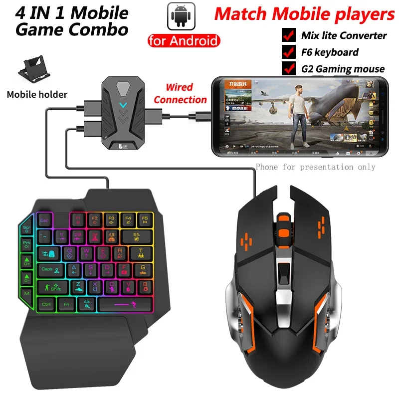 In stock Mixlite Gamepad for M - Gaming Keyboard And Mouse Converter For Mobile reseña y precio