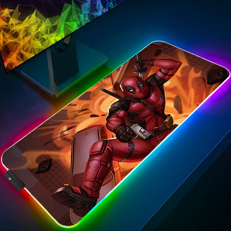 LED Mouse Pad Gaming Backlight - Gaming Keyboard No Rgb reseña y precio