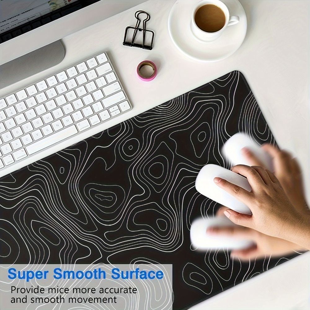 Professional Gaming Topographi - Gaming Keyboard And Mouse Pad reseña y precio