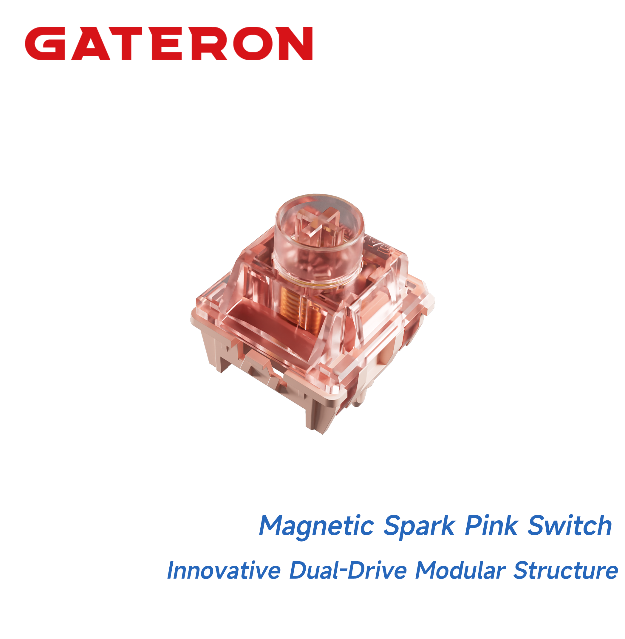GATERON Magnetic Spark Series  - Gaming Keyboard Hall Effect Switches reseña y precio