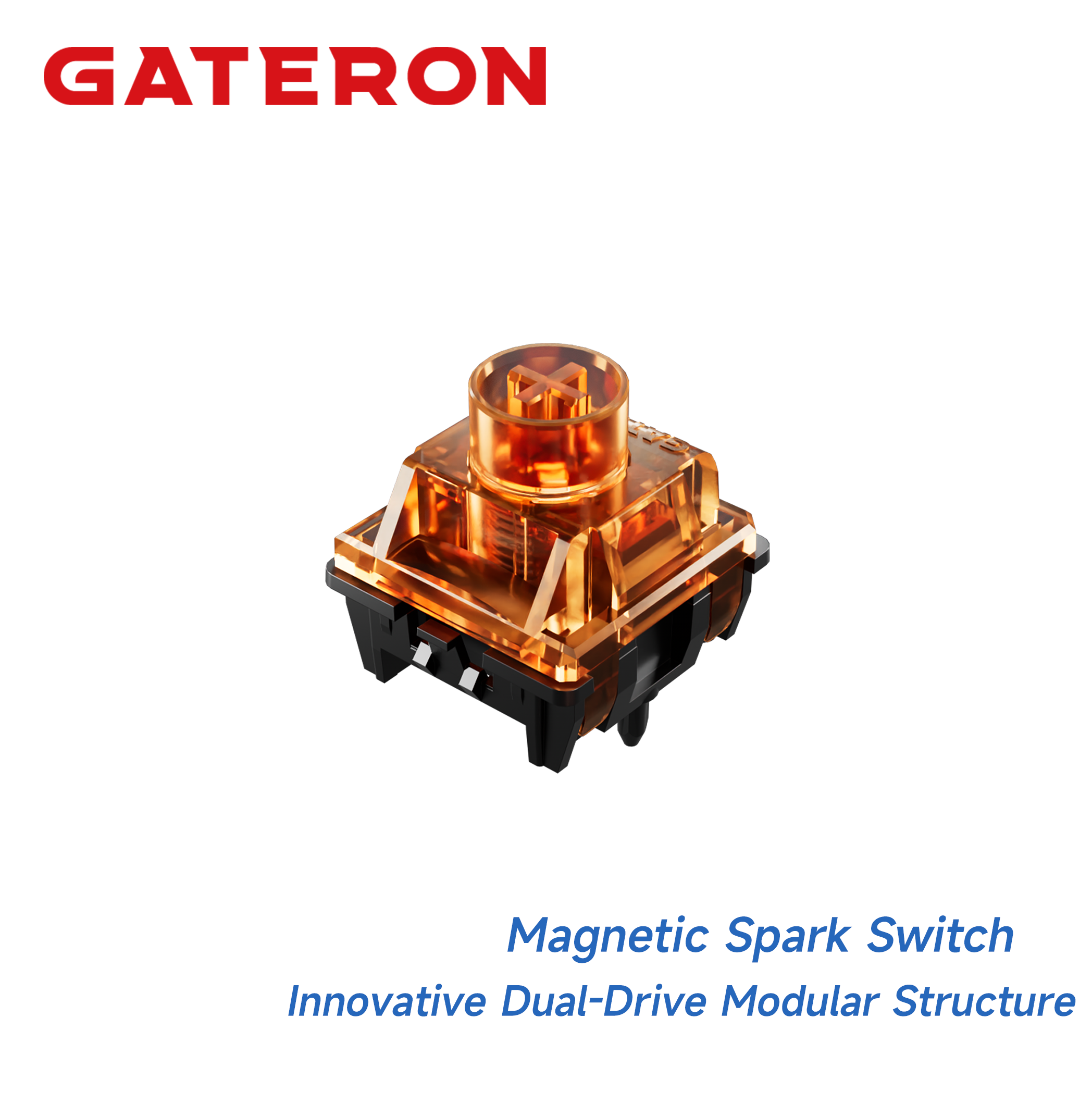 GATERON Magnetic Spark Series  - Gaming Keyboard Hall Effect Switches reseña y precio