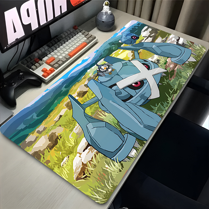 Computer Desk Mat Game P-pokem - Gaming Keyboard And Mouse reseña y precio