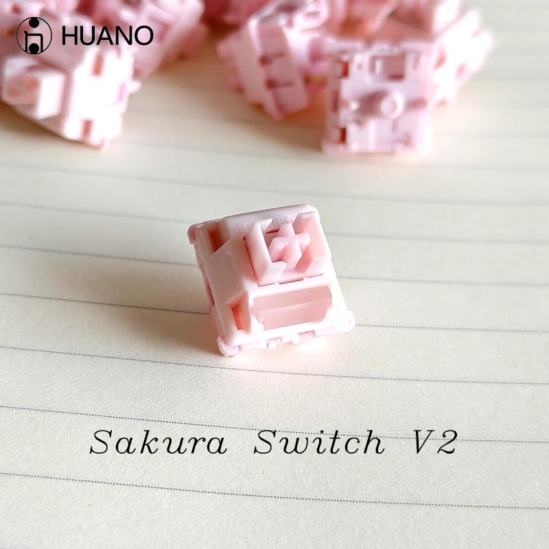 HUANO Sakura V2 Switch 5-Pins  - Gaming Keyboard Types reseña y precio