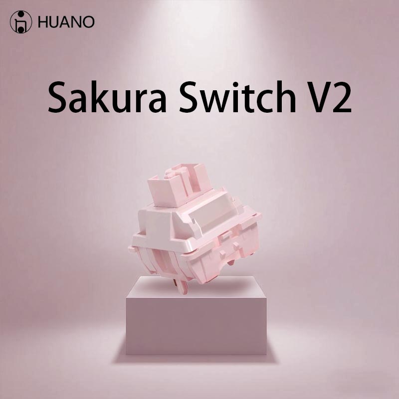 HUANO Sakura V2 Switch 5-Pins  - Gaming Keyboard Types reseña y precio
