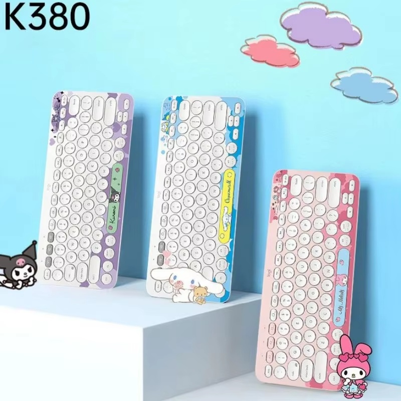 Logitech K380 Sanrio Cinnamoro - Gaming Keyboard Mouse Set reseña y precio