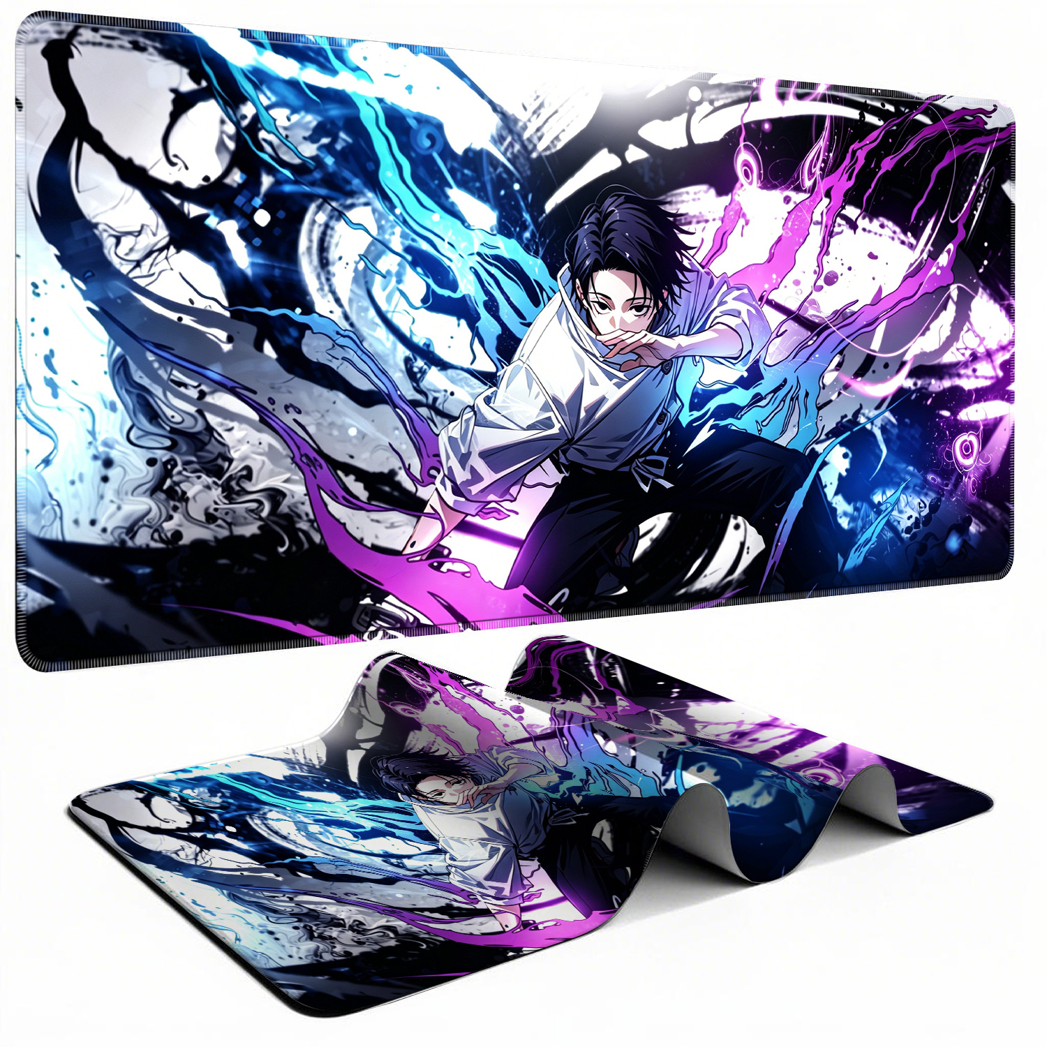 HD Anime Purple Mouse Pads Yut - Gaming Keyboard Nearby reseña y precio