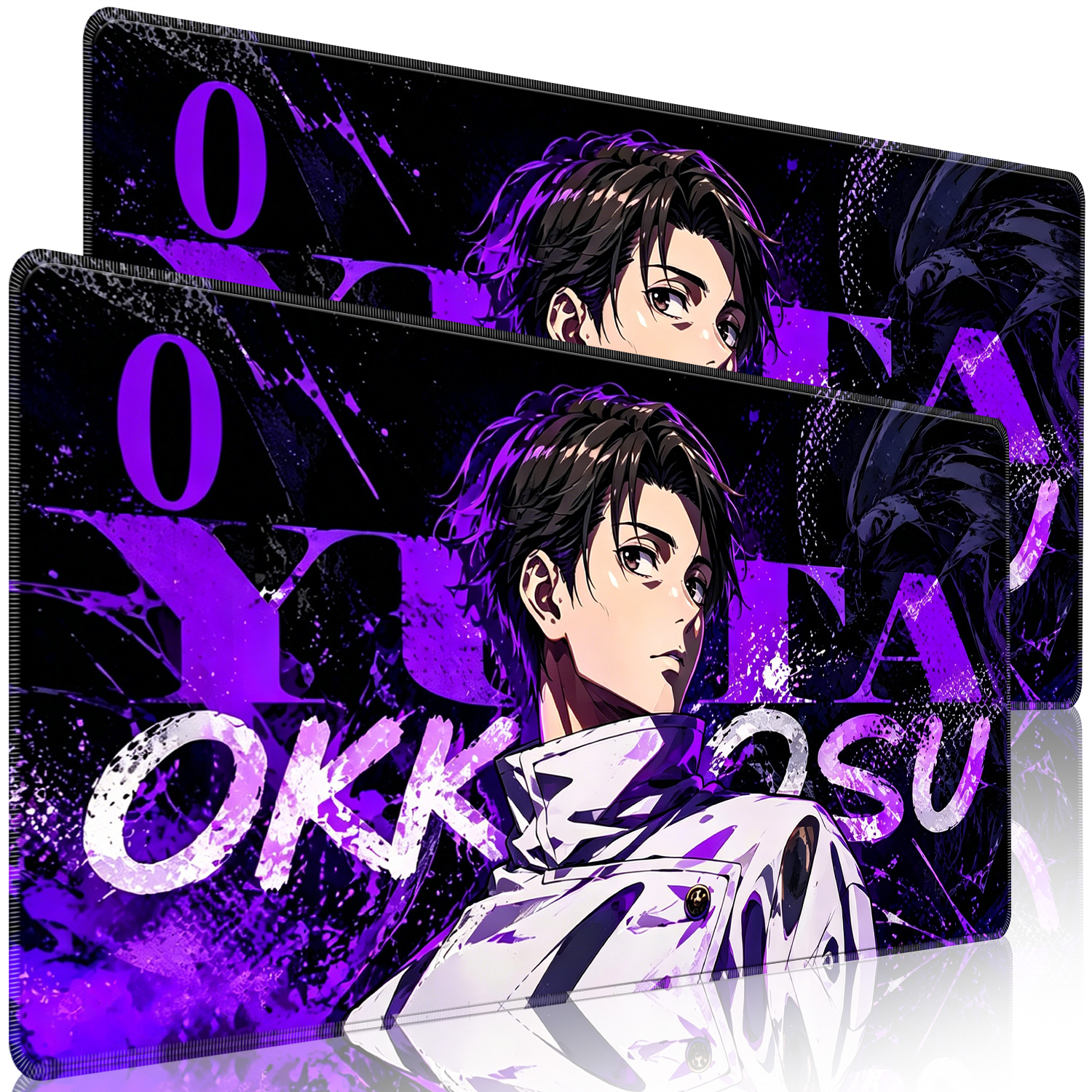 HD Anime Purple Mouse Pads Yut - Gaming Keyboard Nearby reseña y precio