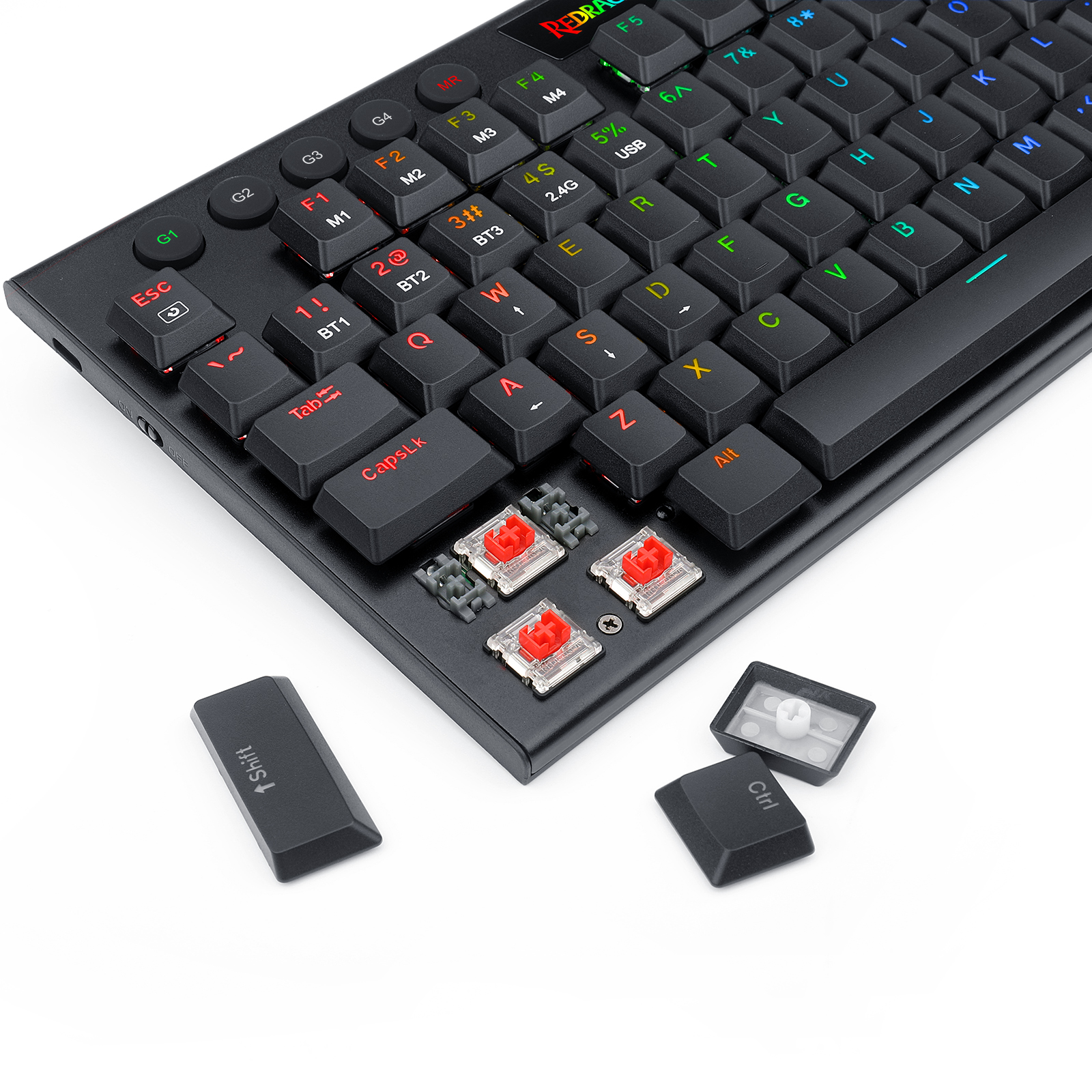Redragon Latest Model K621-RGB - Gaming Keyboard Tkl reseña y precio