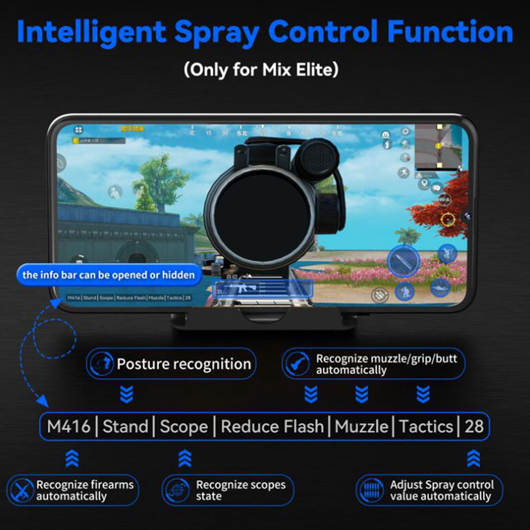 T36C Gamepad Mobile For PUBG C - Gaming Keyboard And Mouse Converter For Mobile reseña y precio