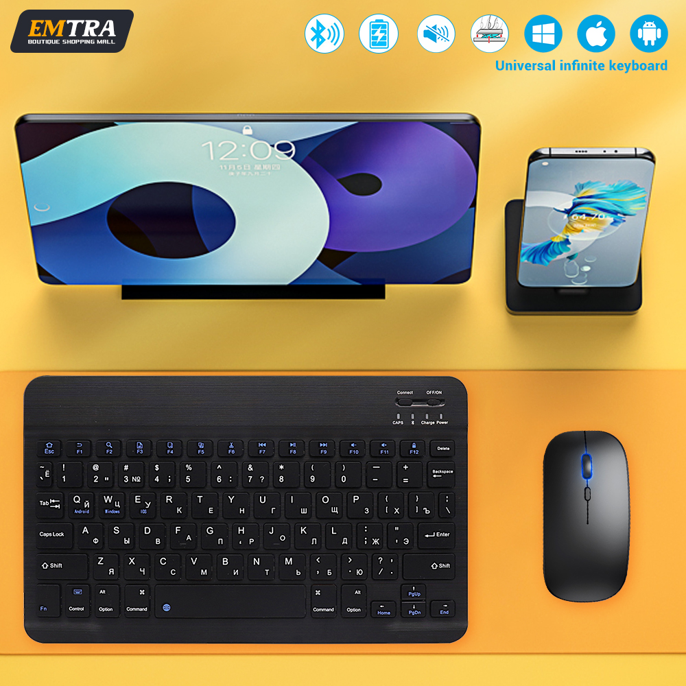 Bluetooth Keyboard and Mouse F - Gaming Keyboard Mini reseña y precio