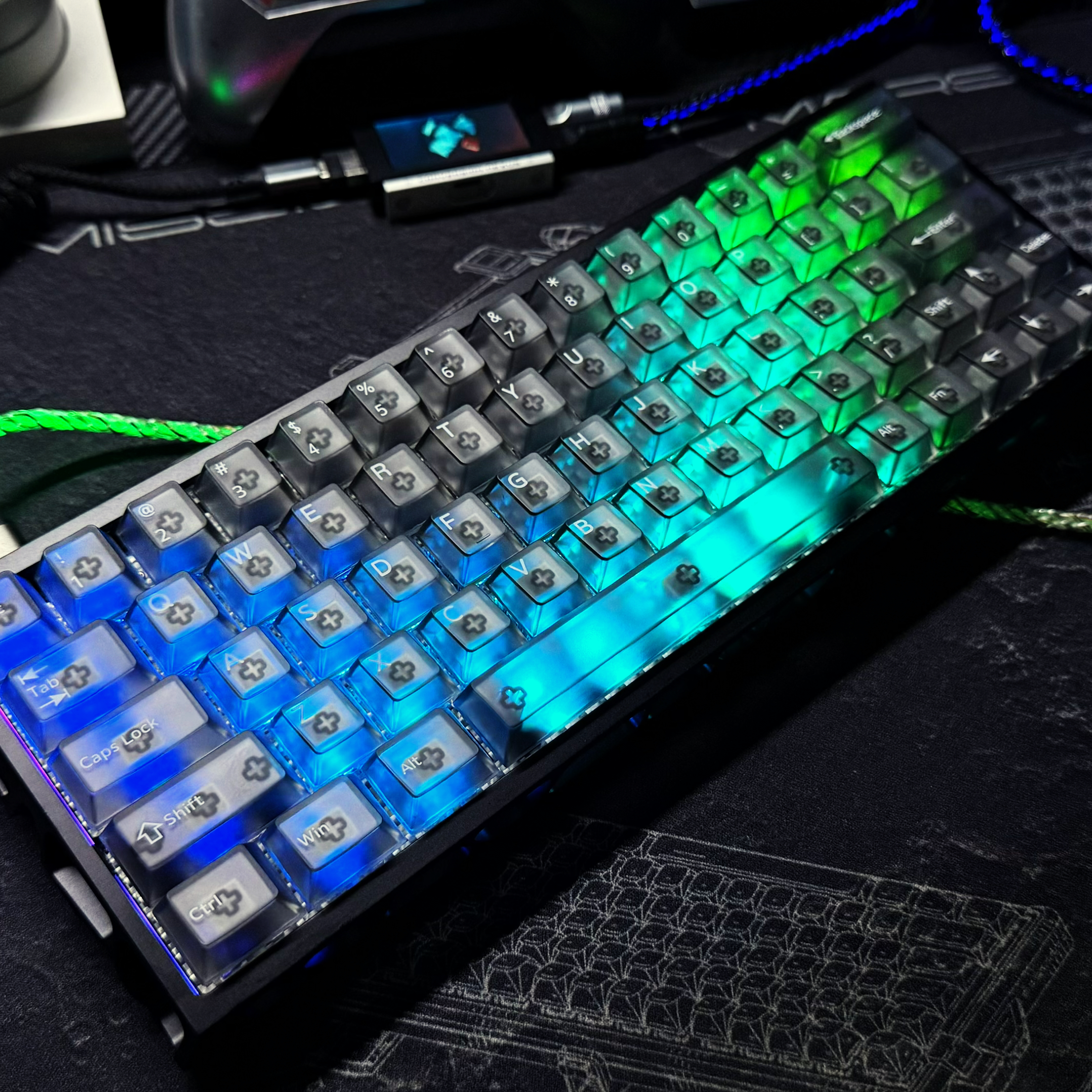 Everglide AE64 Pro HE Gaming K - Gaming Keyboard Hall Effect Switches reseña y precio