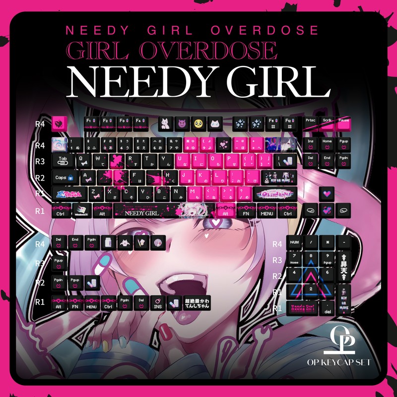 Anchor Girl Heavy Dependence 2 - Keyboard Gaming Transparent reseña y precio