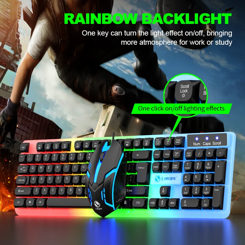 NG GTX350 Gaming Keyboard Mous - Gaming Keyboard Mouse Set reseña y precio