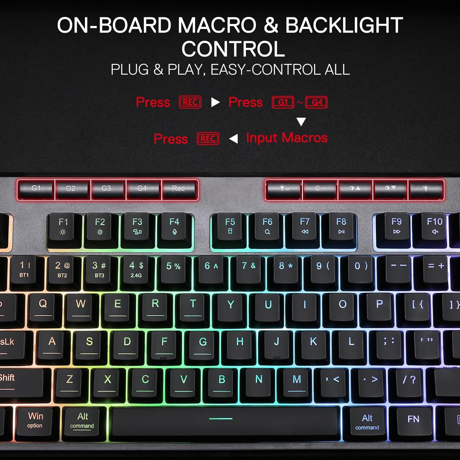 Redragon K516 PRO Shiva TKL RG - Gaming Keyboard Tkl reseña y precio