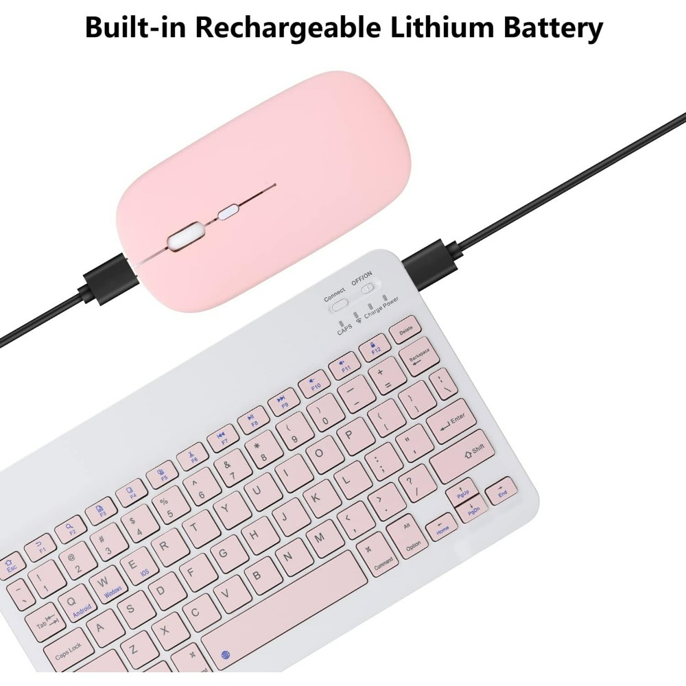 10 lnch Wireless  Bluetooth Mi - Gaming Keyboard Mouse Wireless reseña y precio