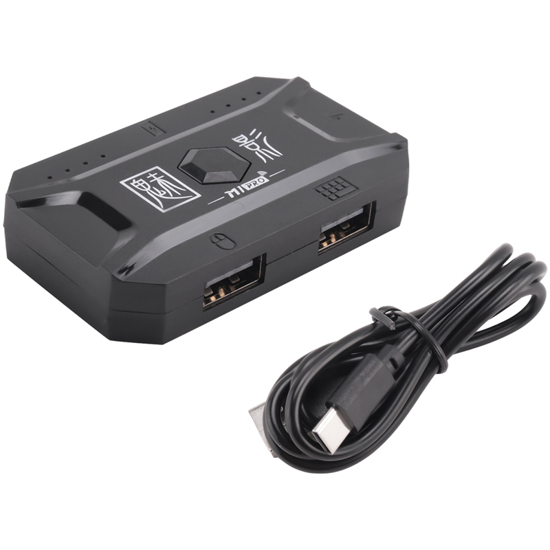10X Plug And Play Gamepad For  - Gaming Keyboard And Mouse Converter For Mobile reseña y precio