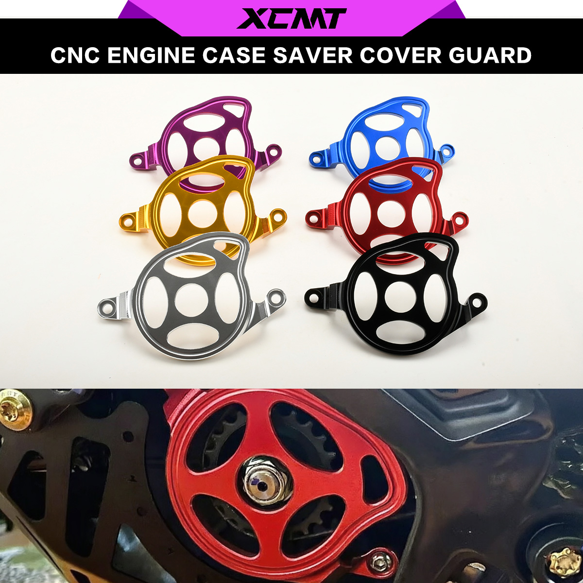 Engine Case Guard Cover Protec - Aluminum Case 65 reseña y precio