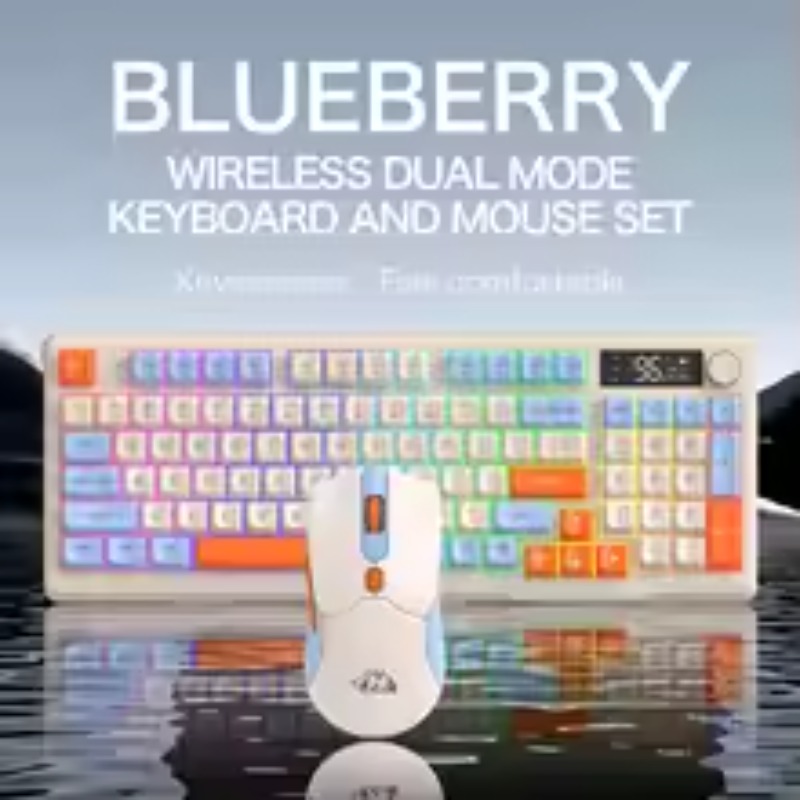 FreeWolf T96 Wireless Bluetoot - Gaming Keyboard Mouse Set reseña y precio