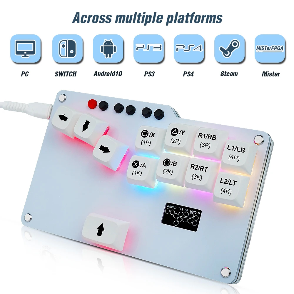 Hitbox Mini GP2040 CE Fightsti - Gaming Keyboard No Rgb reseña y precio