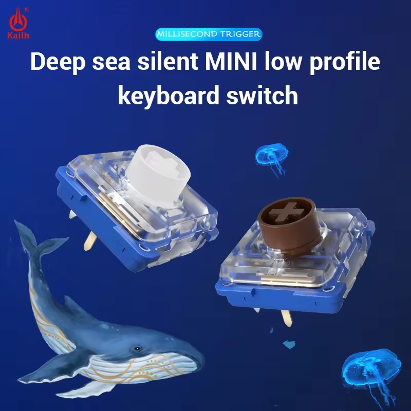 Kailh Deep Sea Silent Mini Hit - Gaming Keyboard No Rgb reseña y precio