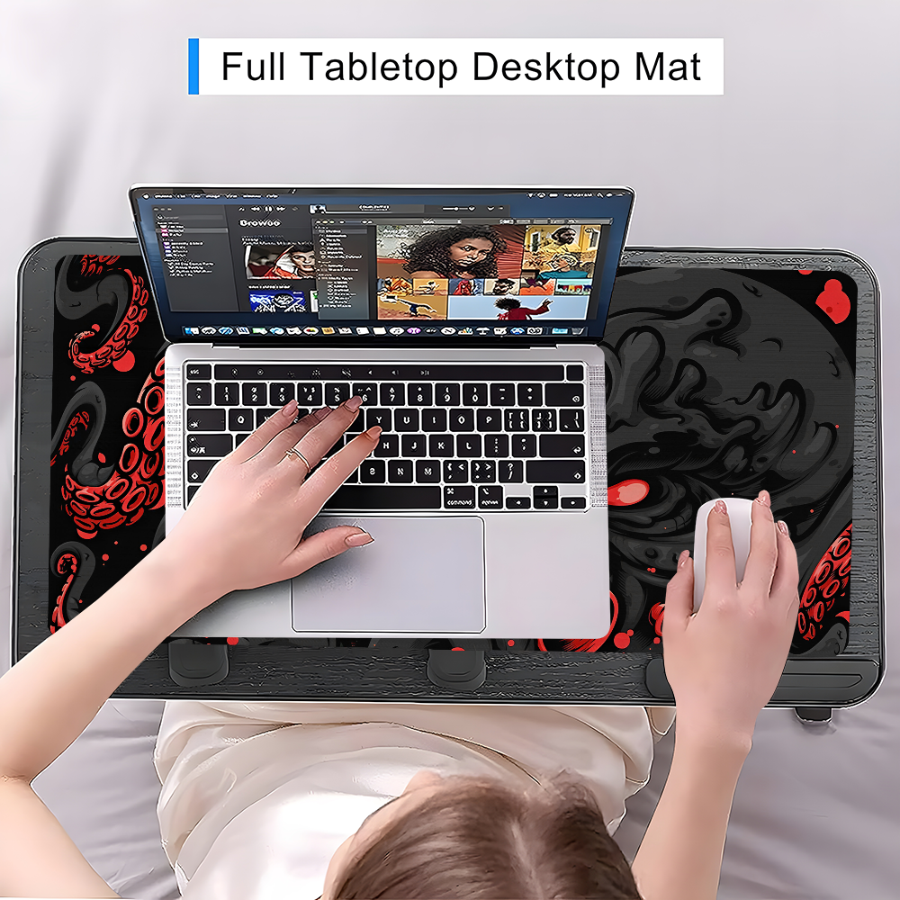 Octopus Monster Mousepad Large - Gaming Keyboard And Mouse Pad reseña y precio