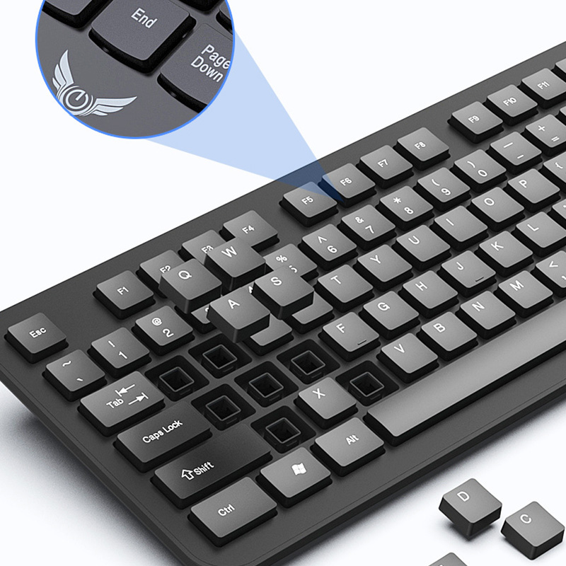 2.4G Wireless Keyboard Mouse S - Gaming Keyboard Mouse Set reseña y precio